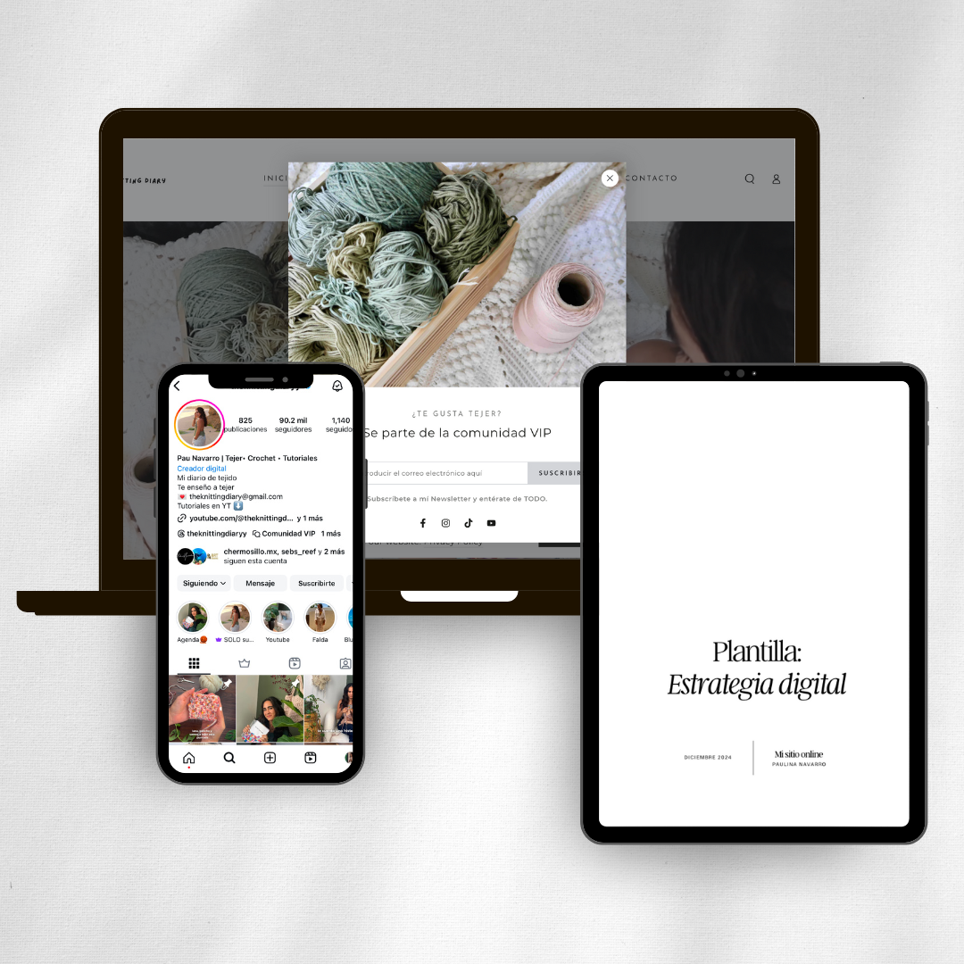 Asesoría de tu Estrategia Digital (Tienda Online + Redes Sociales)